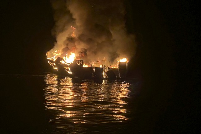 California boat captain indicted in fire that killed 34