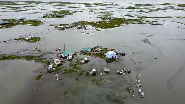 Southwest Alaska community on Bering Sea coast experiences severe flooding