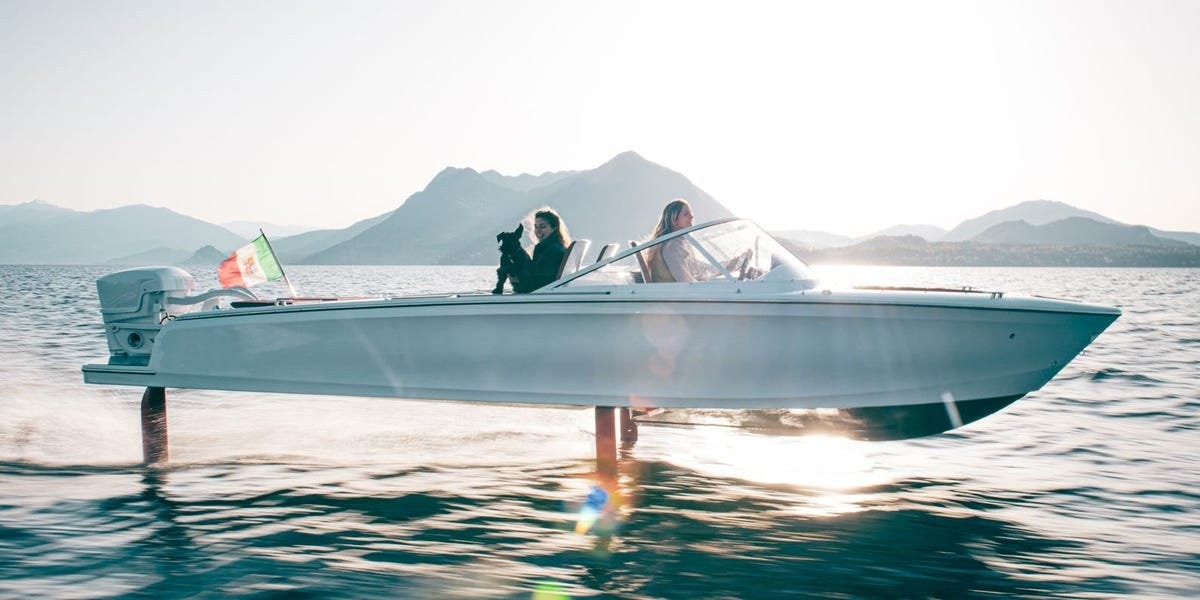 Candela makes electric speedboats that can 'fly' above the water — and soon you'll be able to try them out in New York