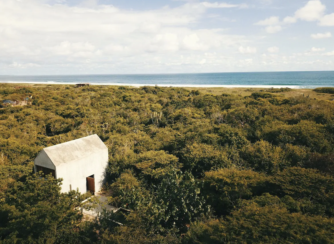 A Concrete Cabin at Mexico's Perfect Pacific Coast