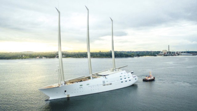 World's largest sailing yacht, Sailing Yacht A, seized - Yachting World