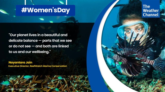 Women’s Day 2022: Scuba Diving to Marine Biologist, Here’s How Nayantara Jain Helps Conserve Ocean’s Treasure Trove | The Weather Channel - Articles from The Weather Channel | weather.com