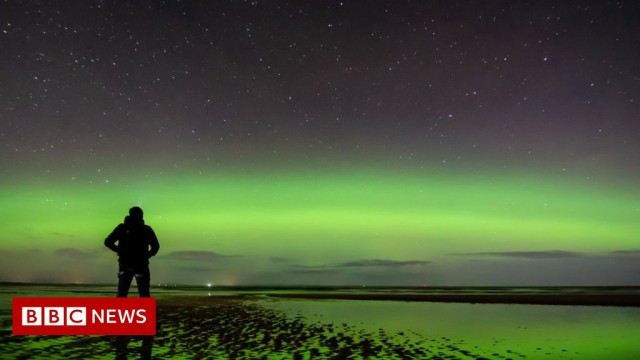 Spectacular Northern Lights pictured over Scotland