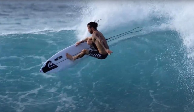 Mikey Wright Surfs Like a Man on Fire
