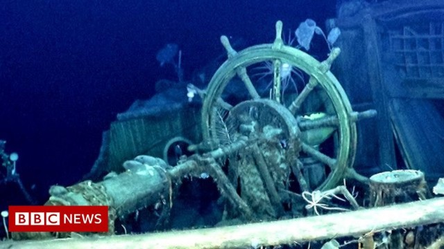 Endurance: Shackleton's lost ship is found in Antarctic