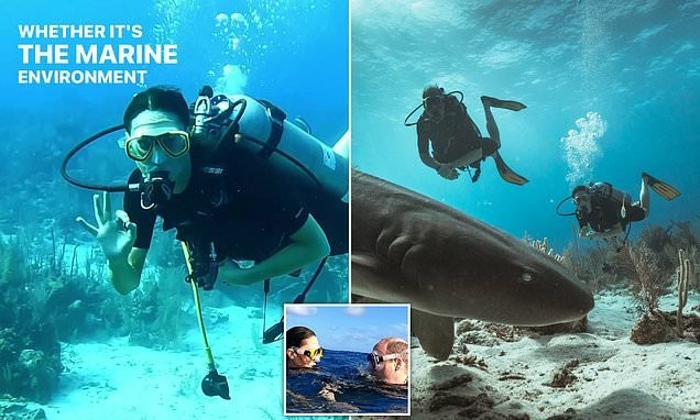 Kate and Prince William go deep sea diving at the Belize Barrier Reef
