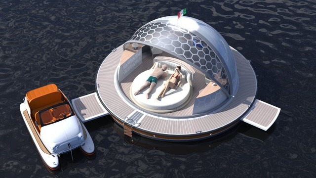 Forget Hotel Towers. These Solar-Powered Pods Are 5-Star Suites That Can Cruise the Sea.