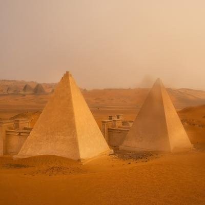 These mighty pyramids were built by one of Africa’s earliest civilisations