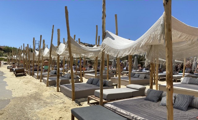 The Five Most Opulent Beach Bars in Greece