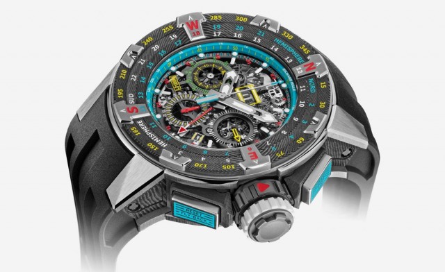 Richard Mille’s nautical new watch doubles as a compass