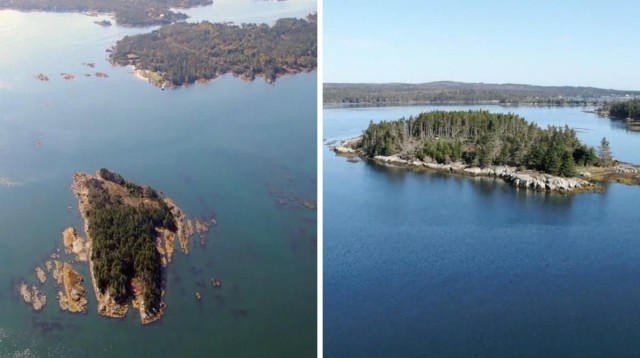 An Island With A Private Beach Is For Sale In Nova Scotia & It Costs Less Than A City Condo