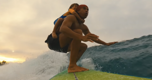 This Father-Son Surfing Duo is the Cutest | The Inertia