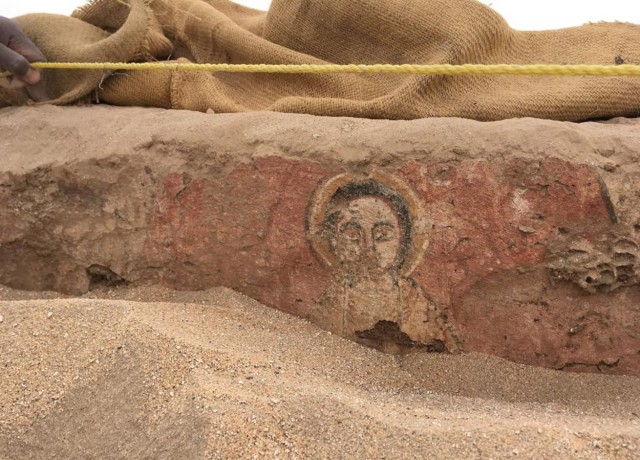Researchers document 1,000-year-old paintings excavated in Sudan