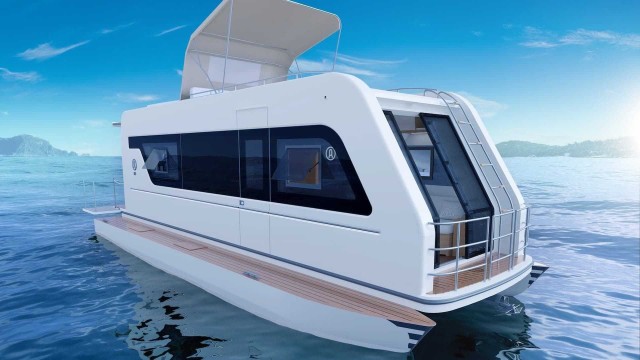 Caracat luxurious camper extends caravan life from land to open waters