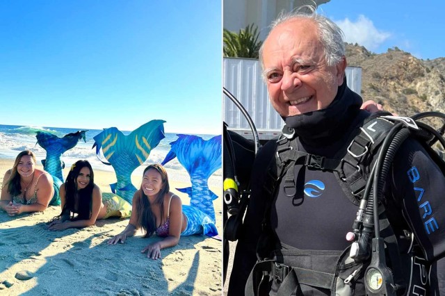 Real-Life Mermaids Rescue Struggling Scuba Diver in California: 'It Was a Fairytale'