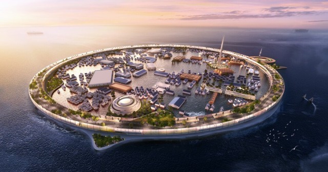 Hugely ambitious self-sufficient floating city to host 40,000 people