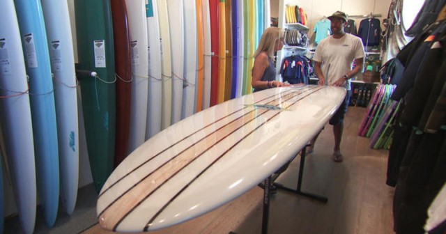 The history of surfboard design